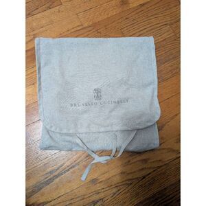 Brunello Cucinelli Garment Dust Bag, Cloth, Tie Closure